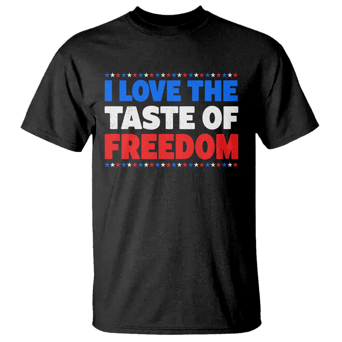 I Love The Taste Of Freedom Funny 4th of July Couple Matching T Shirt
