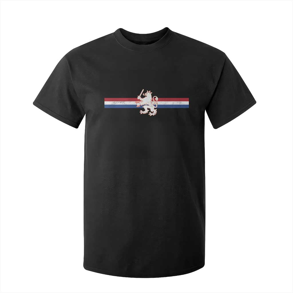 Nederland Dutch Republic Lion Vintage Holland Flag T Shirt For Kid