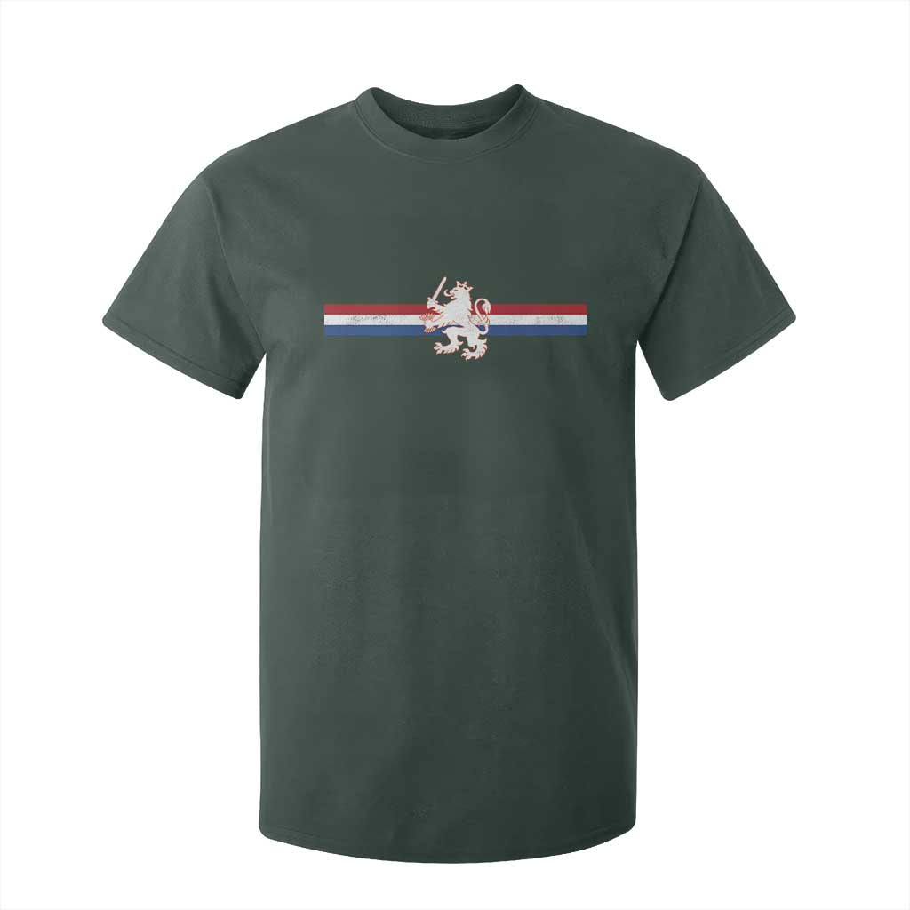 Nederland Dutch Republic Lion Vintage Holland Flag T Shirt For Kid