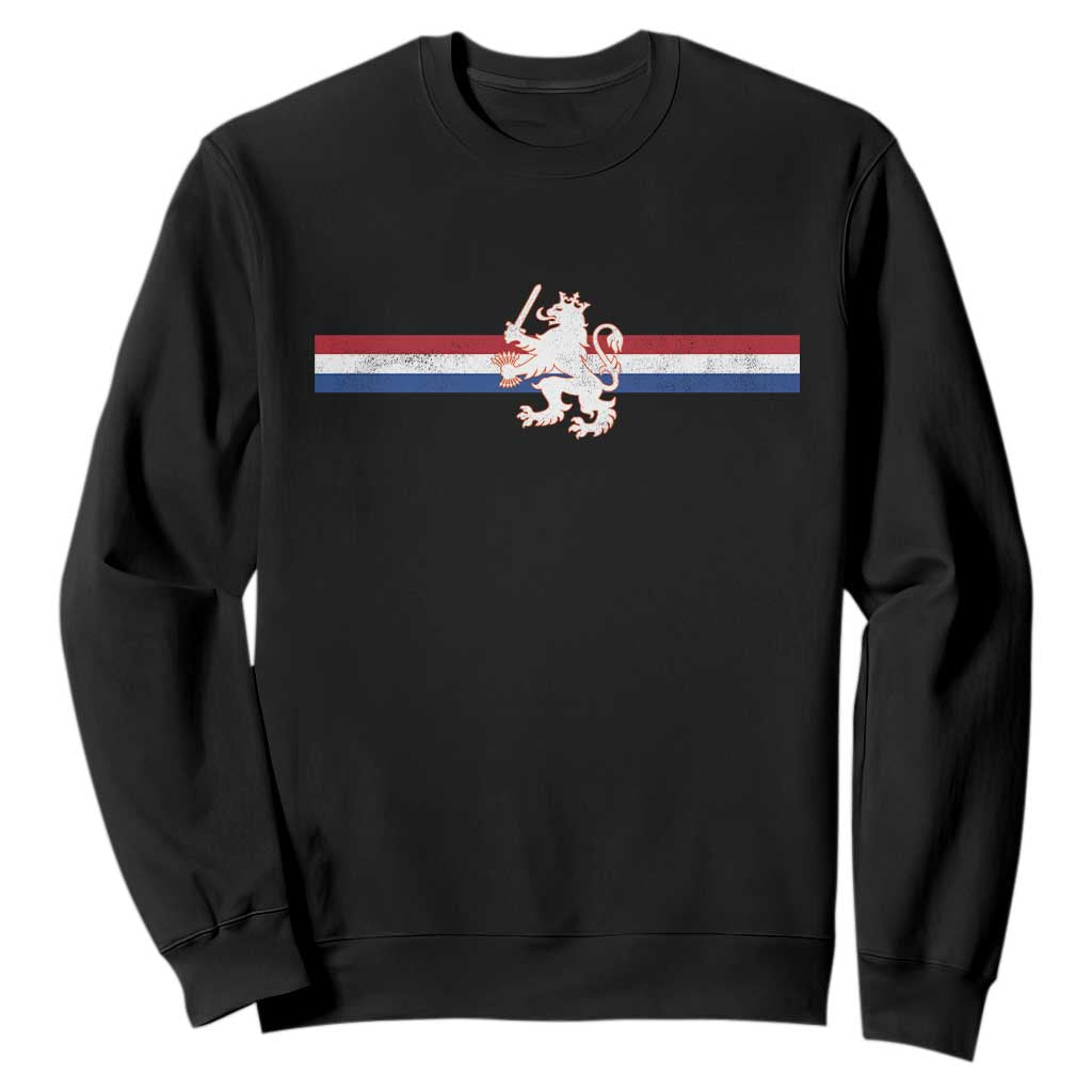 Nederland Dutch Republic Lion Vintage Holland Flag Sweatshirt