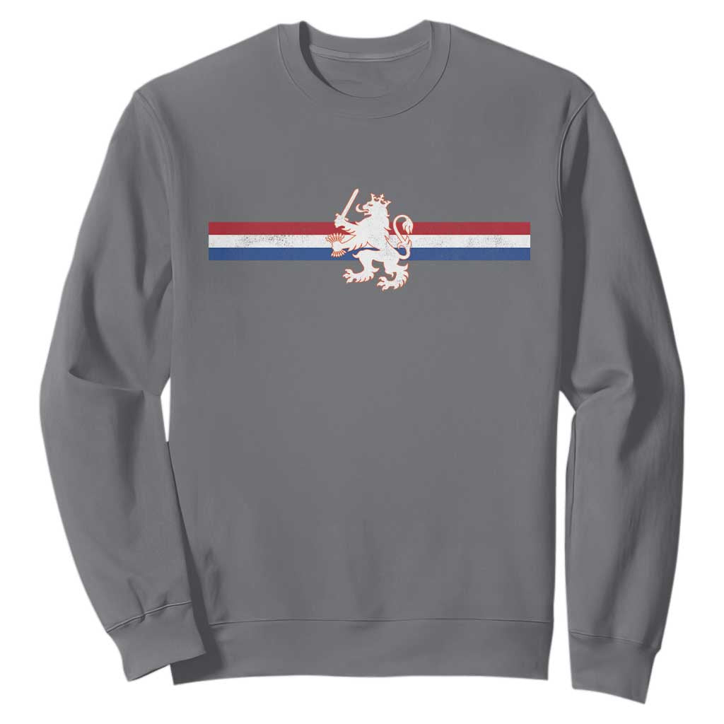 Nederland Dutch Republic Lion Vintage Holland Flag Sweatshirt