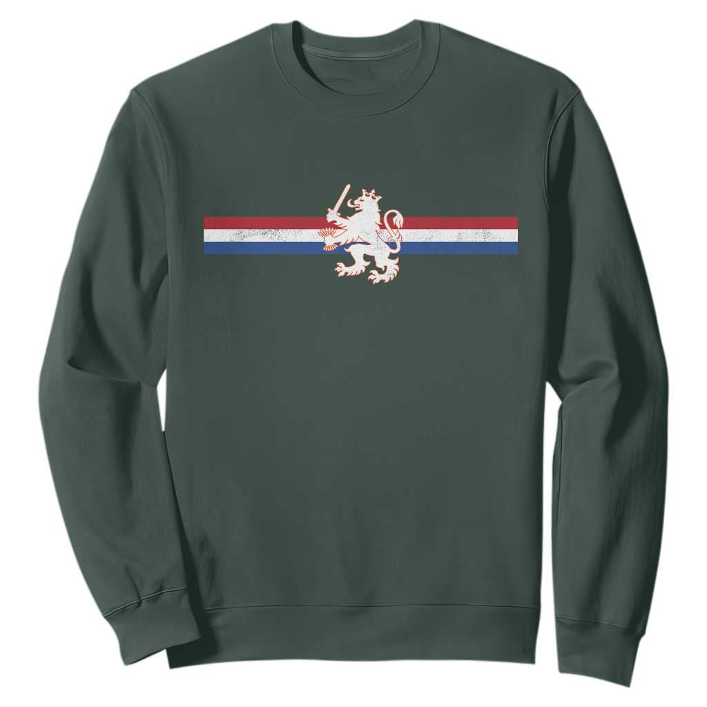 Nederland Dutch Republic Lion Vintage Holland Flag Sweatshirt
