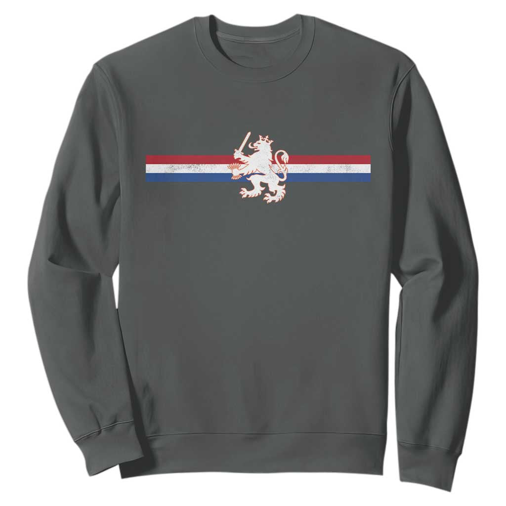 Nederland Dutch Republic Lion Vintage Holland Flag Sweatshirt