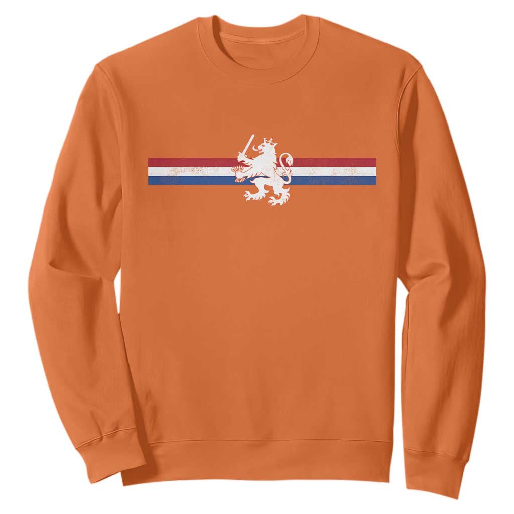 Nederland Dutch Republic Lion Vintage Holland Flag Sweatshirt