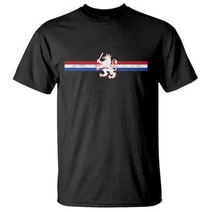 Nederland Dutch Republic Lion Vintage Holland Flag T Shirt
