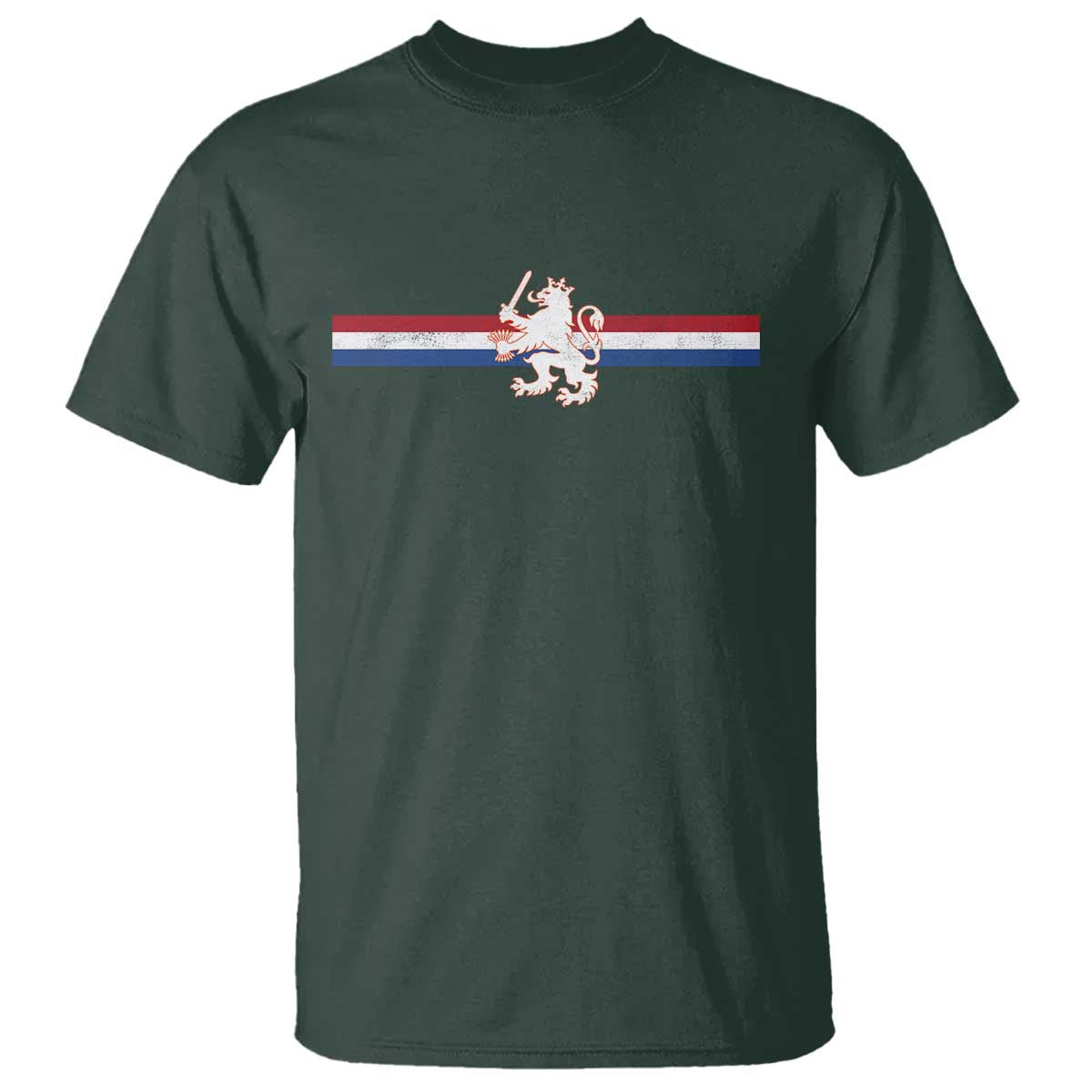 Nederland Dutch Republic Lion Vintage Holland Flag T Shirt