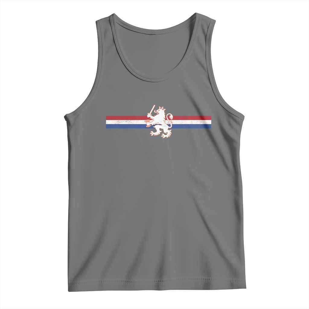 Nederland Dutch Republic Lion Vintage Holland Flag Tank Top