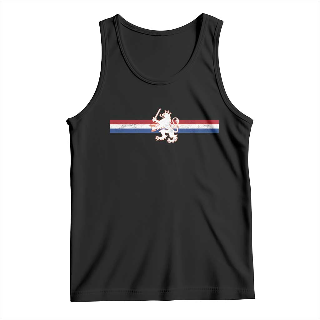 Nederland Dutch Republic Lion Vintage Holland Flag Tank Top