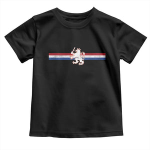 Nederland Dutch Republic Lion Vintage Holland Flag Toddler T Shirt