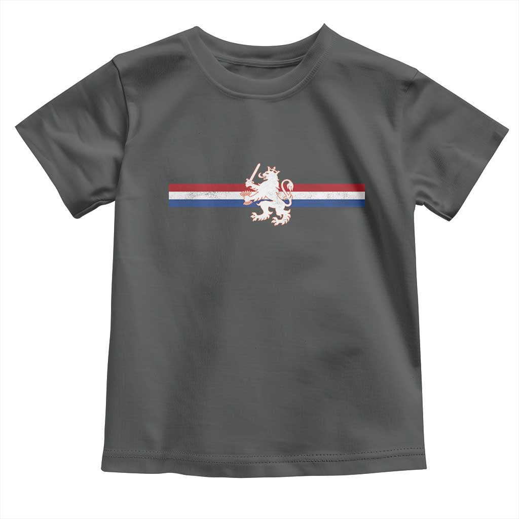 Nederland Dutch Republic Lion Vintage Holland Flag Toddler T Shirt