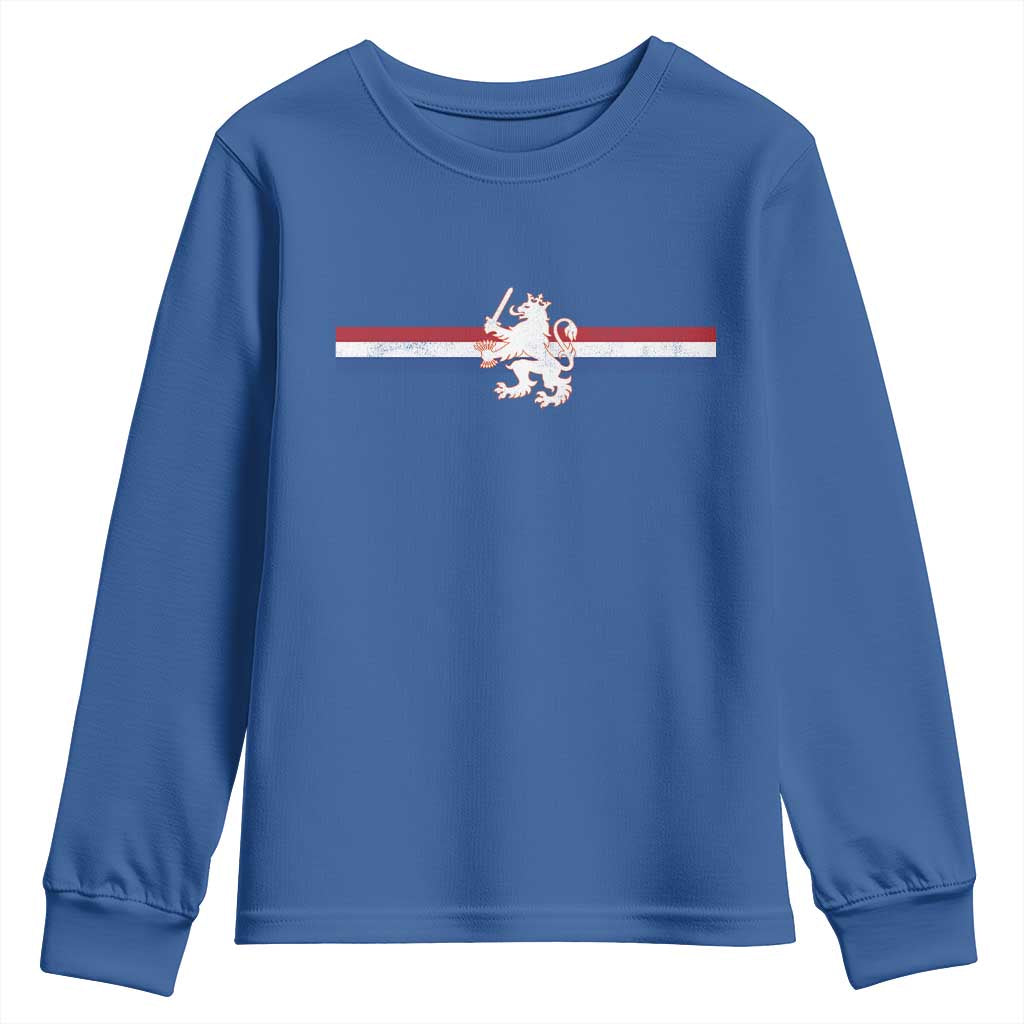 Nederland Dutch Republic Lion Vintage Holland Flag Youth Sweatshirt
