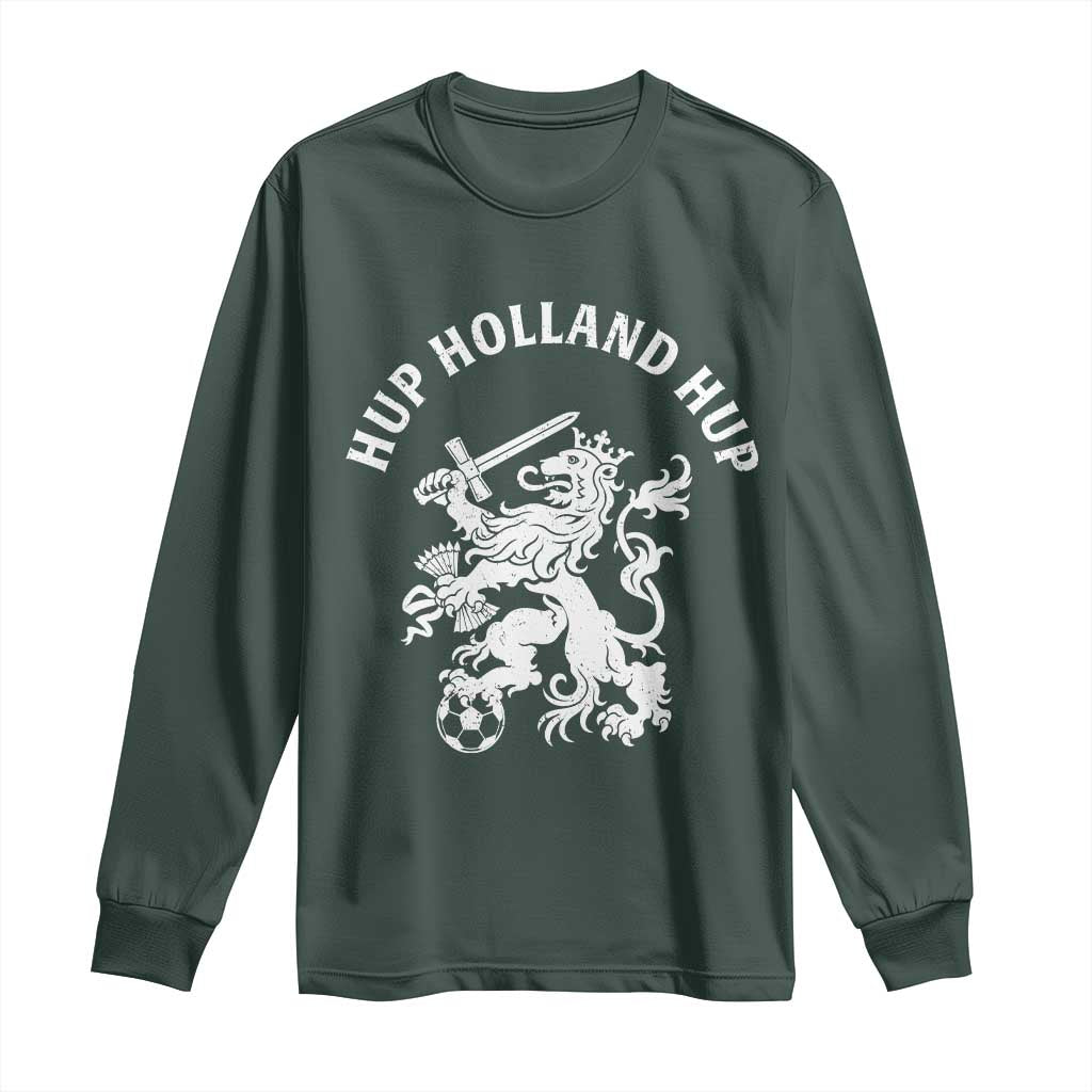 Netherlands Hup Holland Hup Dutch Lion Nederlands Fan Long Sleeve Shirt