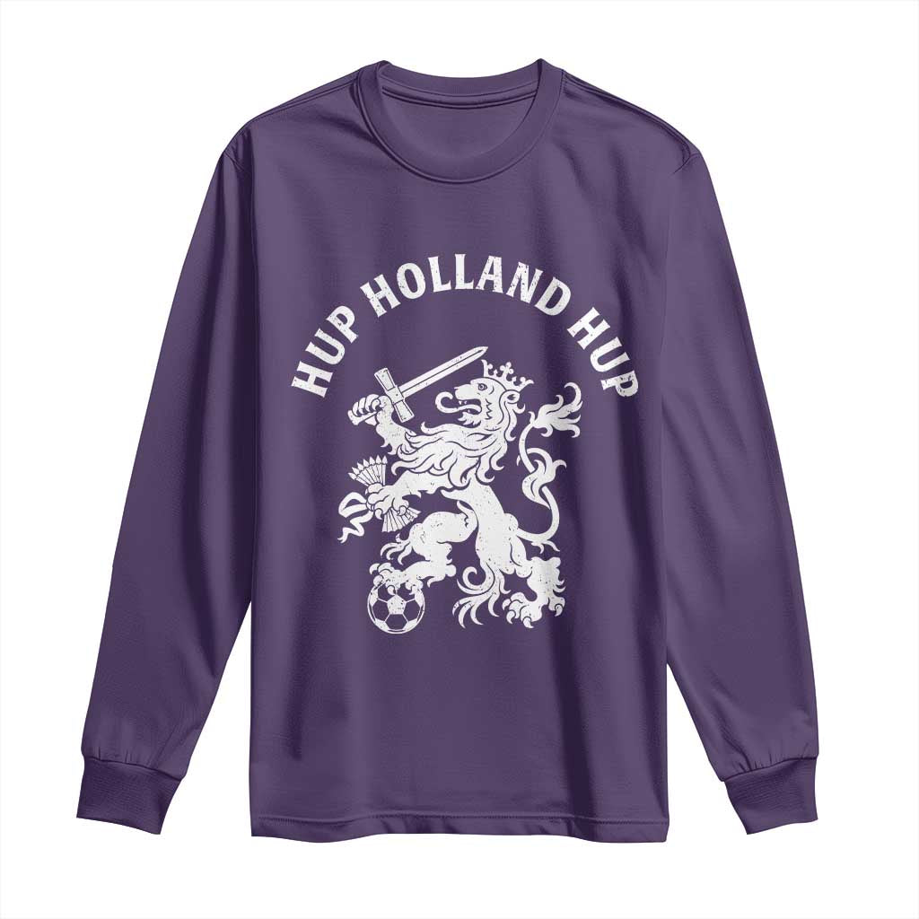 Netherlands Hup Holland Hup Dutch Lion Nederlands Fan Long Sleeve Shirt