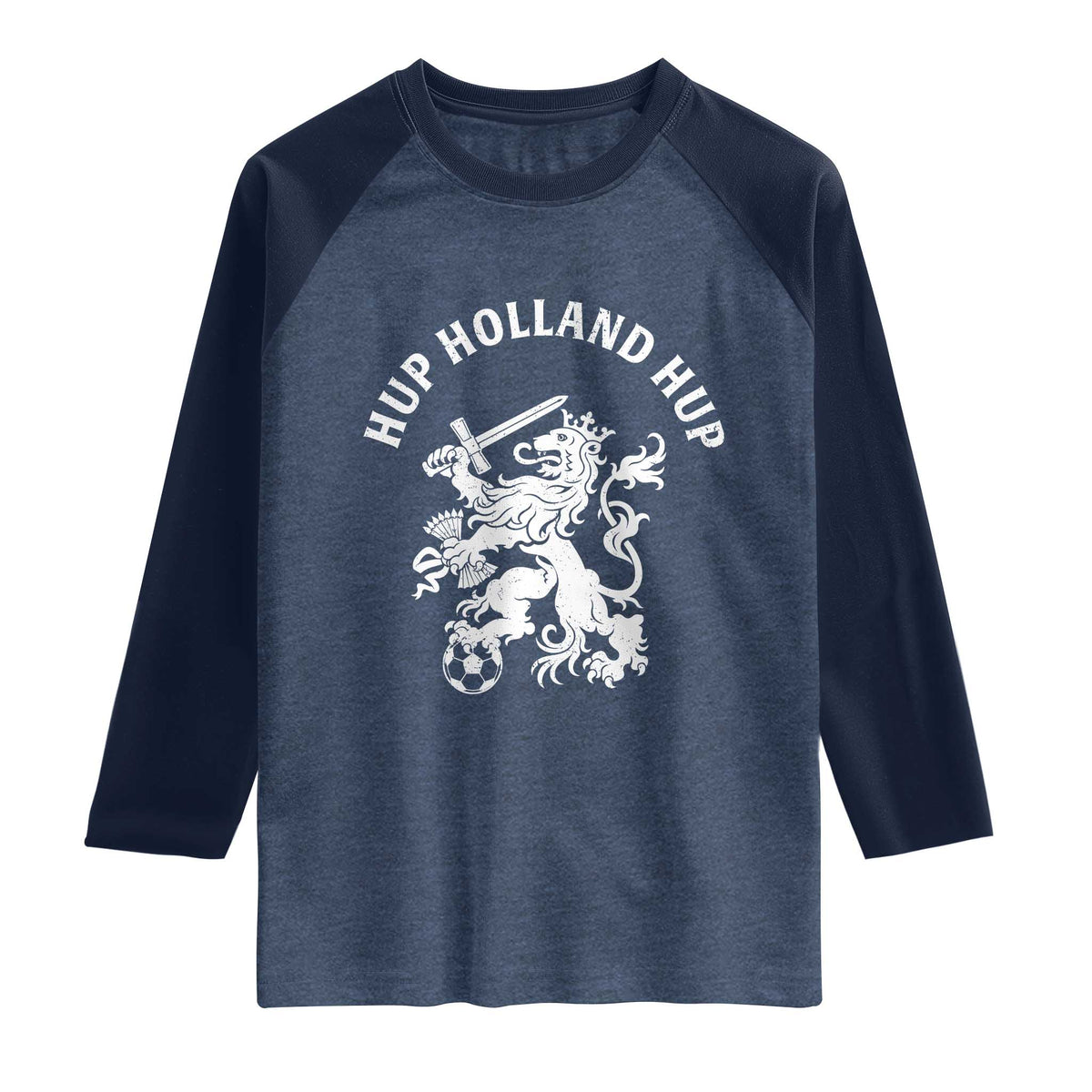 Netherlands Hup Holland Hup Dutch Lion Nederlands Fan Raglan Shirt