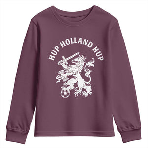 Netherlands Hup Holland Hup Dutch Lion Nederlands Fan Youth Sweatshirt