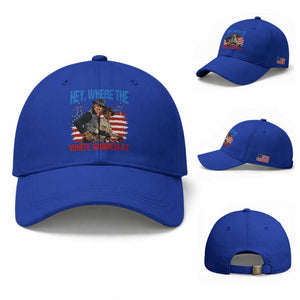 Hey Where The White Women At 4th of July Meme 70s Movie Baseball Cap