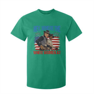 Hey Where The White Women At 4th of July Meme 70s Movie T Shirt For Kid TS11 Irish Green Print Your Wear