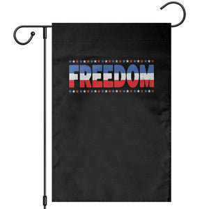 Freedom Funny 4th of July Couple Matching Garden Flag