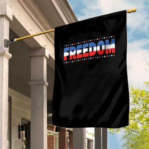 Freedom Funny 4th of July Couple Matching Garden Flag