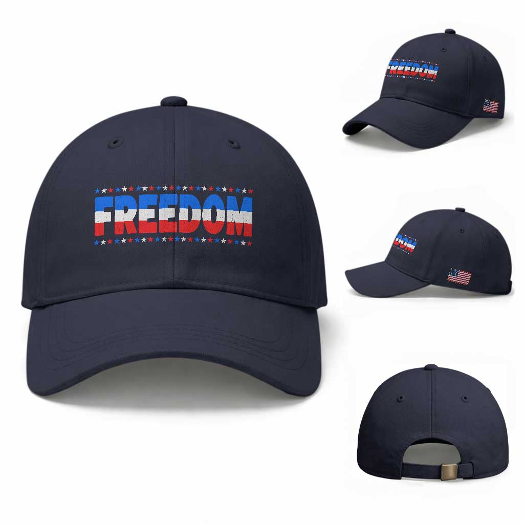 Freedom Funny 4th of July Couple Matching Baseball Cap