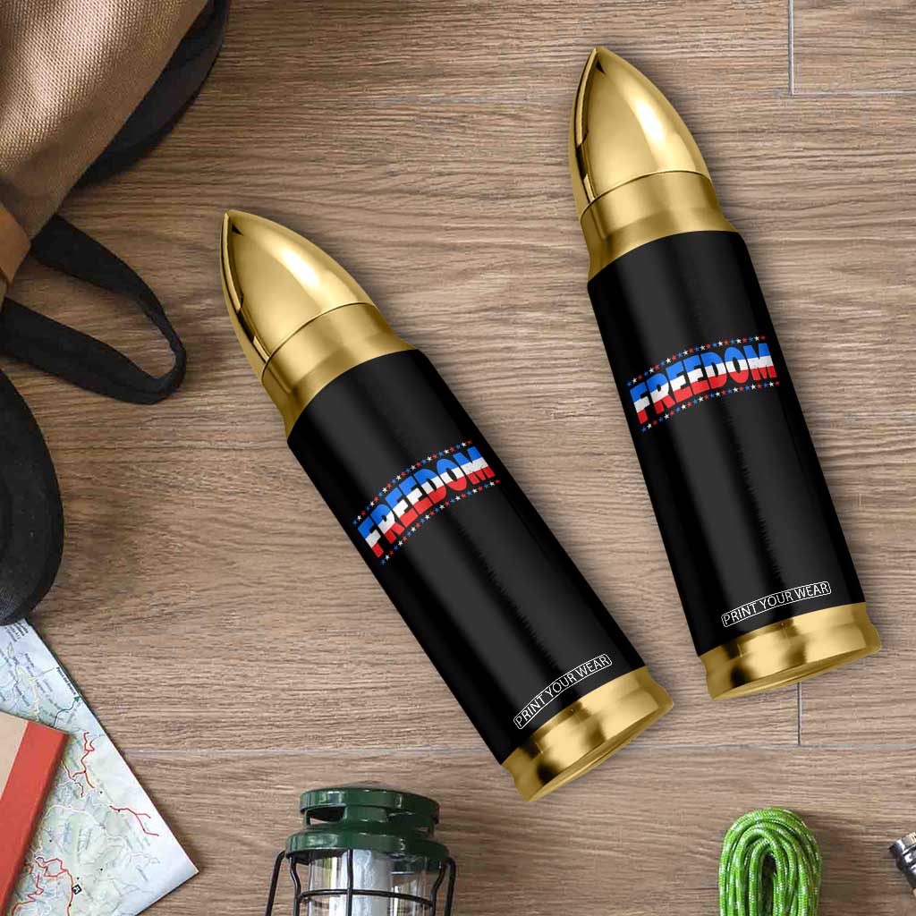 Freedom Funny 4th of July Couple Matching Bullet Tumbler