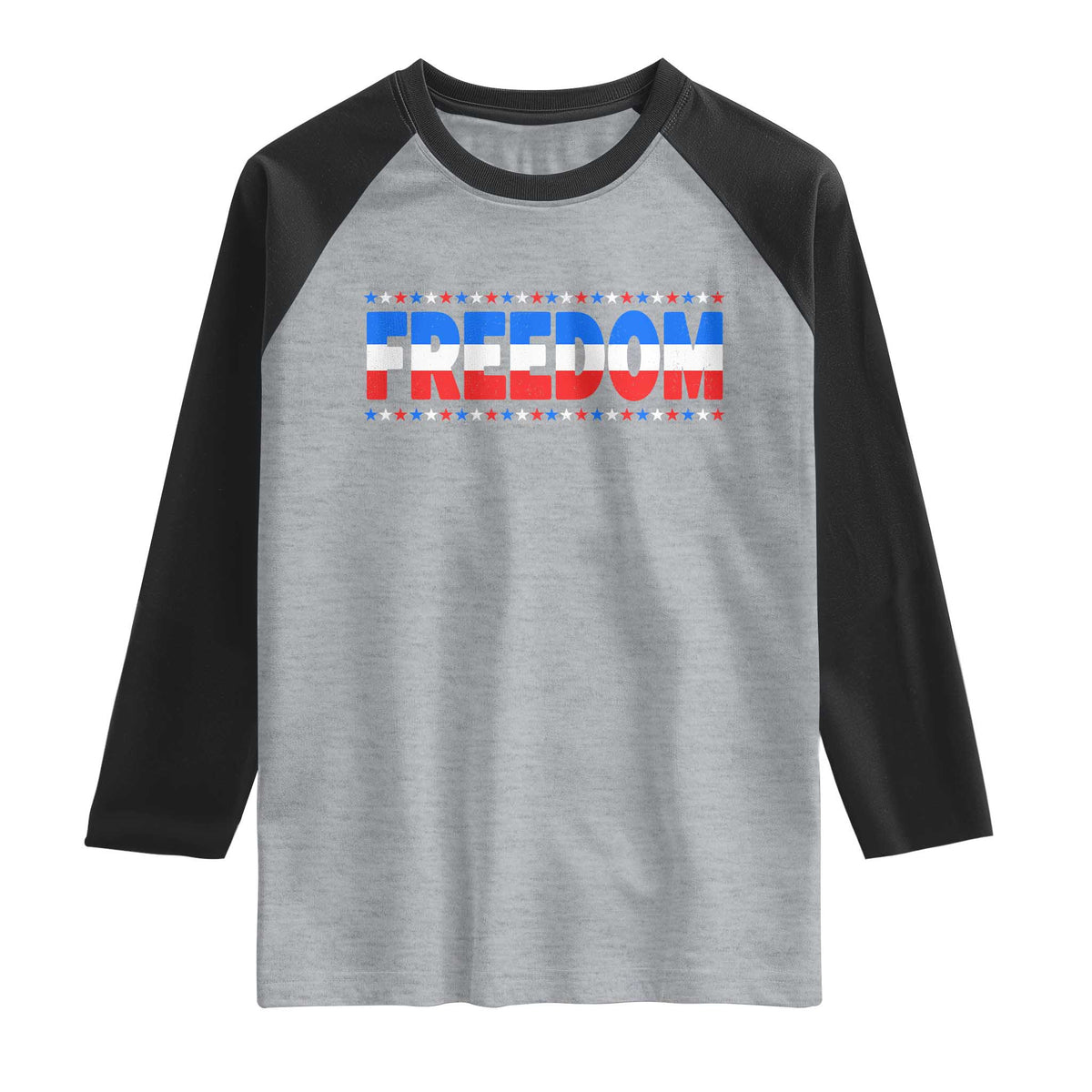 Freedom Funny 4th of July Couple Matching Raglan Shirt