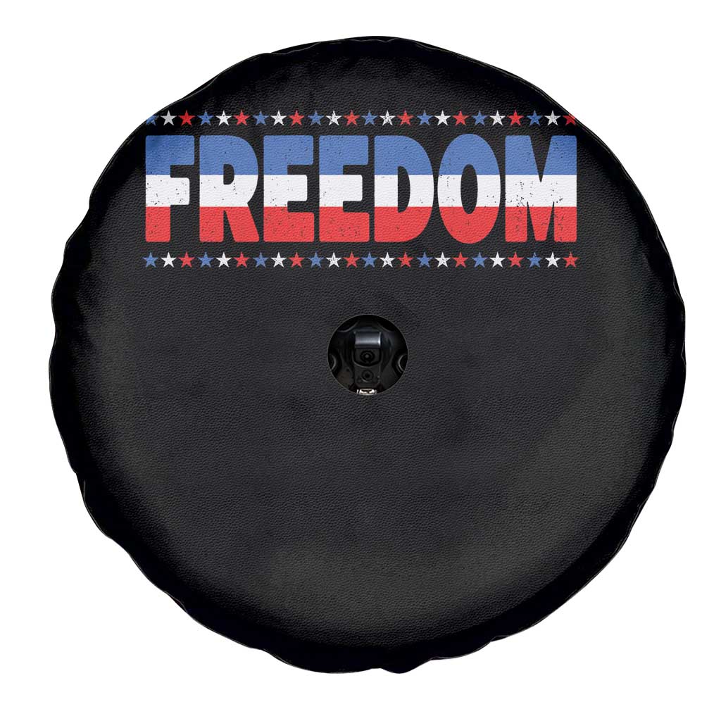 Freedom Funny 4th of July Couple Matching Spare Tire Cover