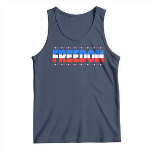 Freedom Funny 4th of July Couple Matching Tank Top
