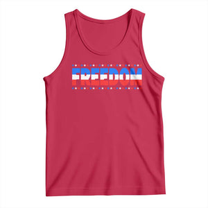 Freedom Funny 4th of July Couple Matching Tank Top