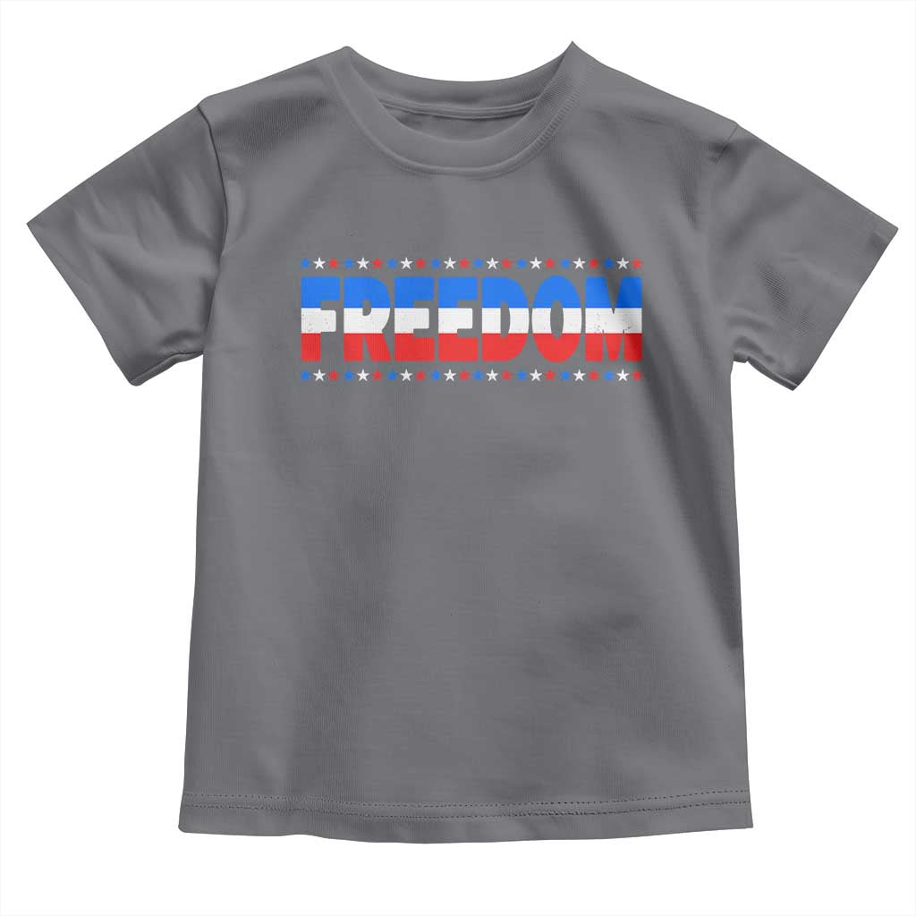 Freedom Funny 4th of July Couple Matching Toddler T Shirt