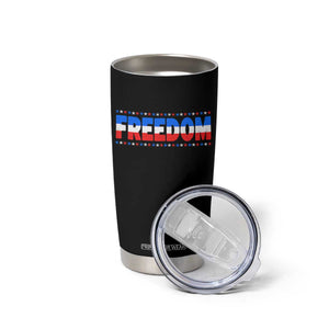 Freedom Funny 4th of July Couple Matching Tumbler Cup