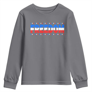 Freedom Funny 4th of July Couple Matching Youth Sweatshirt
