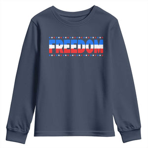 Freedom Funny 4th of July Couple Matching Youth Sweatshirt