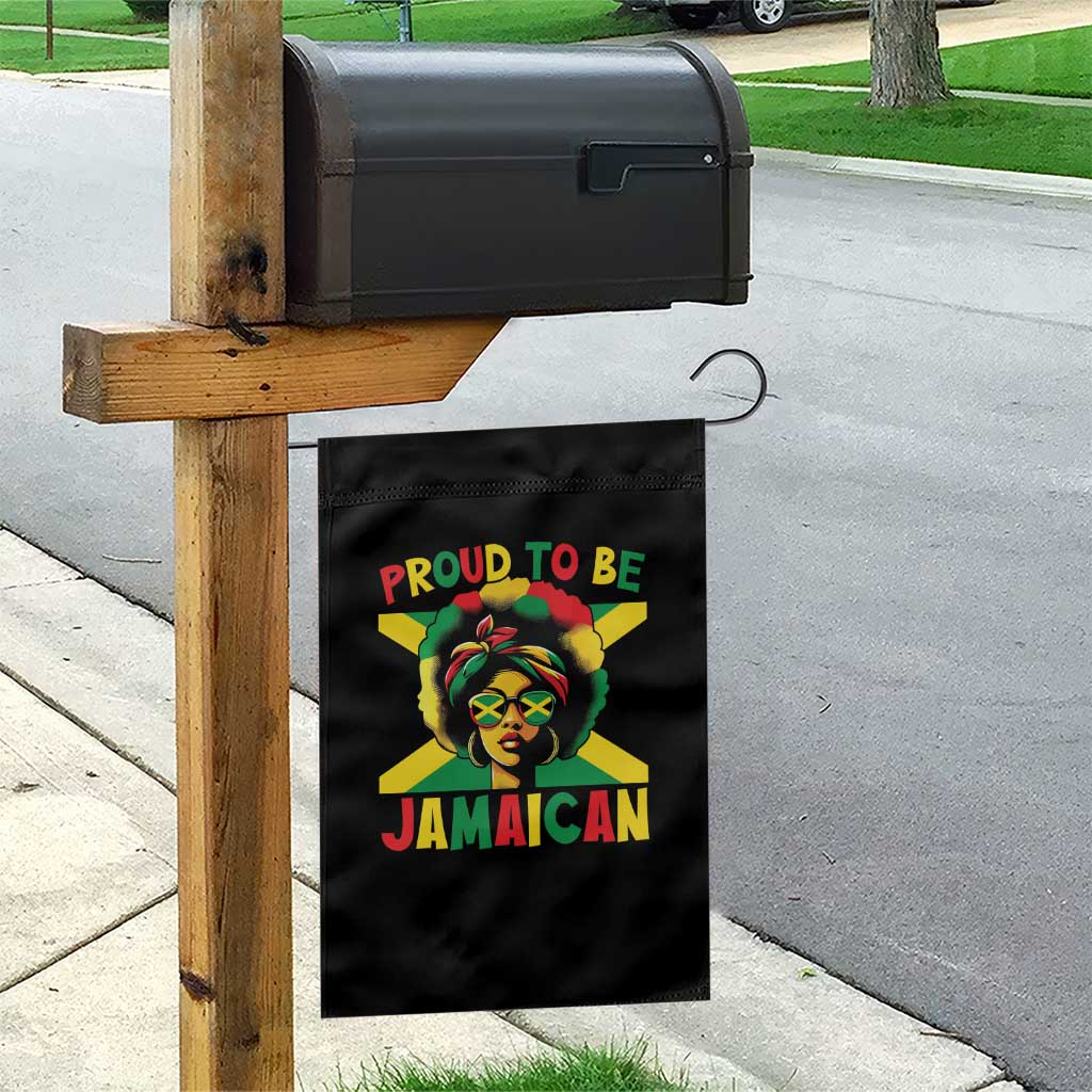 Proud To Be Jamaican Garden Flag Jamaica Pride Flag Girl Sunglasses TS11 Print Your Wear