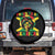 Proud To Be Jamaican Spare Tire Cover Jamaica Pride Flag Girl Sunglasses TS11 No hole Black Print Your Wear