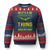 It's A Jamaican Thing Yuh Nah Guh Understand Ugly Christmas Sweater Jamaica Hummingbird - Print Your Wear