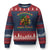 Reggae One Love Ugly Christmas Sweater Rasta Music Jamaican Pride Headphones Lion - Print Your Wear