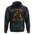 Reggae One Love Hoodie Rasta Music Jamaican Pride Headphones Lion TS11 Black Print Your Wear