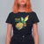 Proud Jamaican T Shirt For Women Jamaica Flag Hummingbird Hibiscus TS11 Black Print Your Wear