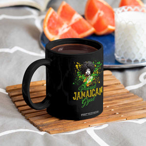 Proud Jamaican Gyal Coffee Mug Afro Black Girls Jamaica Flag TS11 Print Your Wear