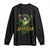 Proud Jamaican Gyal Long Sleeve Shirt Afro Black Girls Jamaica Flag TS11 Black Print Your Wear