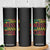 Who Jah Bless No Man Curse Skinny Tumbler Jamaica Flag Rasta Reggae Roots TS11 Print Your Wear