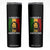 Proud Rasta Dad Skinny Tumbler Rastafarian Jamaica Father's Day TS11 Black Print Your Wear