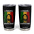 Proud Rasta Dad Tumbler Cup Rastafarian Jamaica Father's Day TS11 Black Print Your Wear