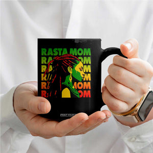 Rasta Mom Coffee Mug Jamaican Black Girls Flag Dreadlocks TS11 Print Your Wear