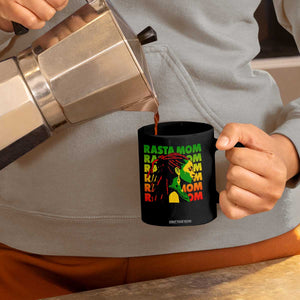 Rasta Mom Coffee Mug Jamaican Black Girls Flag Dreadlocks TS11 Print Your Wear
