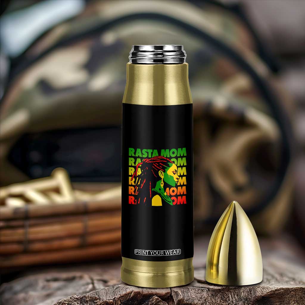 Rasta Mom Bullet Tumbler Jamaican Black Girls Flag Dreadlocks TS11 Print Your Wear