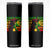 Rasta Mom Skinny Tumbler Jamaican Black Girls Flag Dreadlocks TS11 Black Print Your Wear