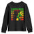 Rasta Mom Youth Sweatshirt Jamaican Black Girls Flag Dreadlocks TS11 Black Print Your Wear