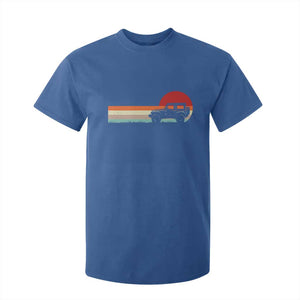 Off Road QUAD ATV Car Vintage Retro Sunset T Shirt For Kid TS11 Royal Blue Print Your Wear